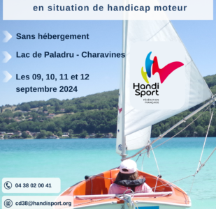 Stage d’initiation à la voile – septembre 2024